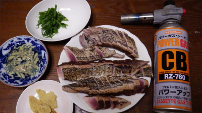 カツオの美味しい食べ方 ごま油と塩 釣りごろ 沖縄しあわせ生活